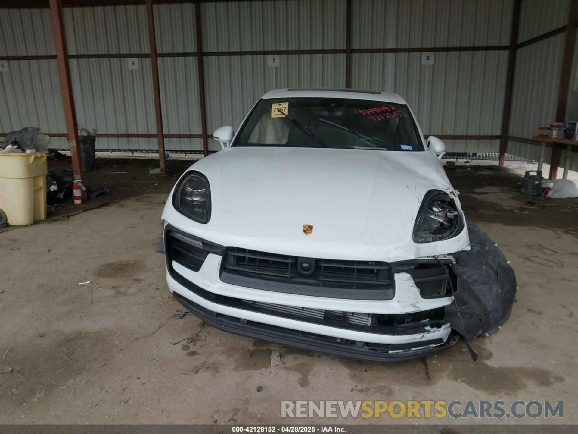 12 Photograph of a damaged car WP1AA2A59RLB15956 PORSCHE MACAN 2024