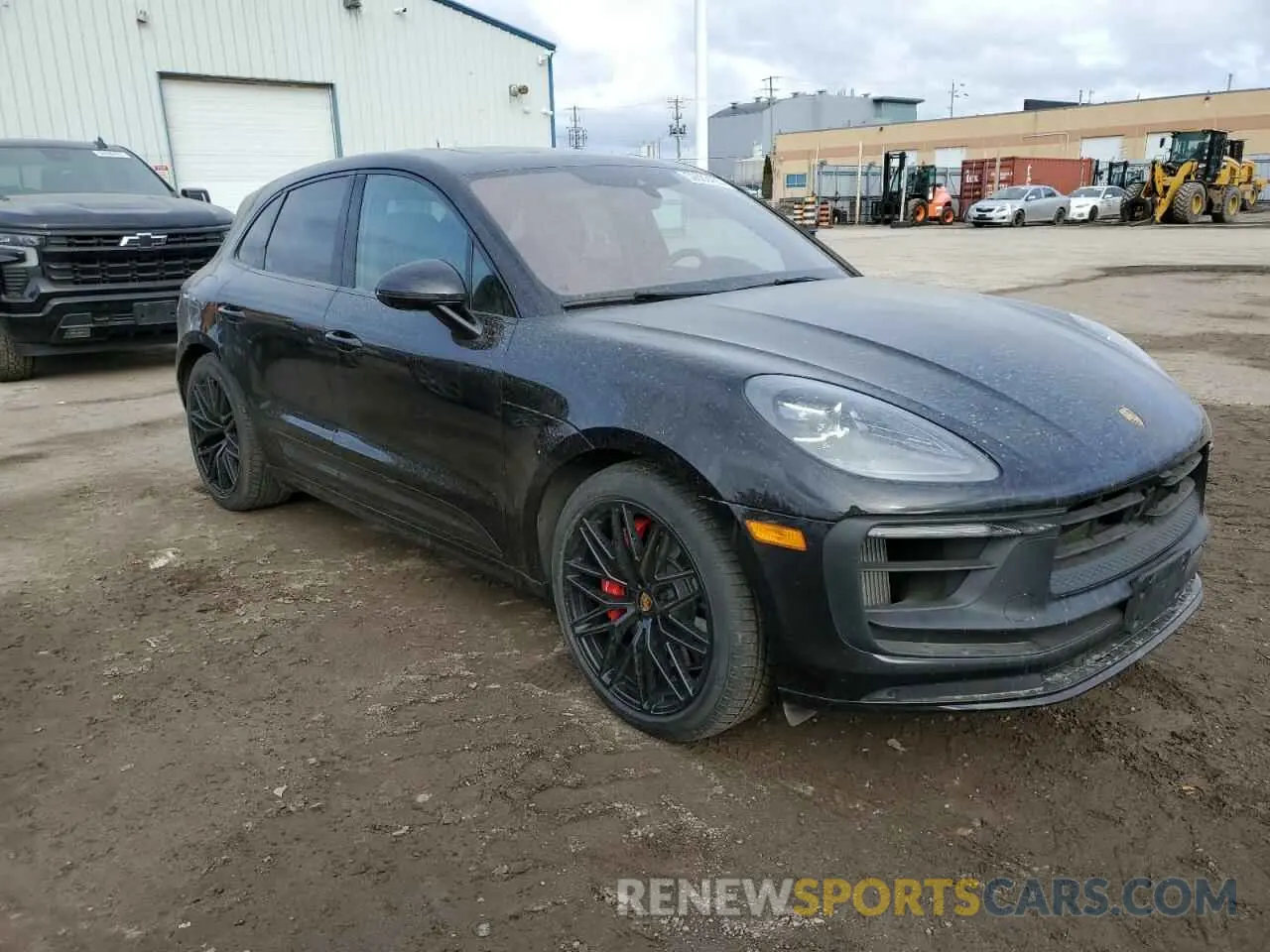 4 Photograph of a damaged car WP1AF2A51RLB56924 PORSCHE MACAN 2024