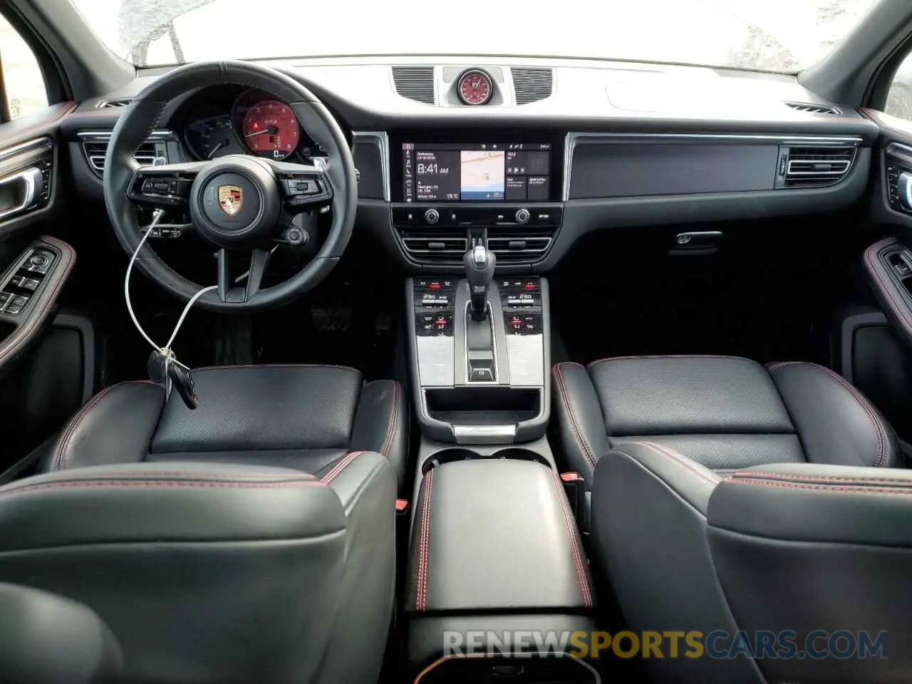 8 Photograph of a damaged car WP1AF2A51RLB56924 PORSCHE MACAN 2024