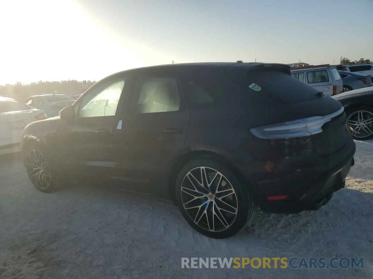 2 Photograph of a damaged car WP1AF2A58RLB55513 PORSCHE MACAN 2024