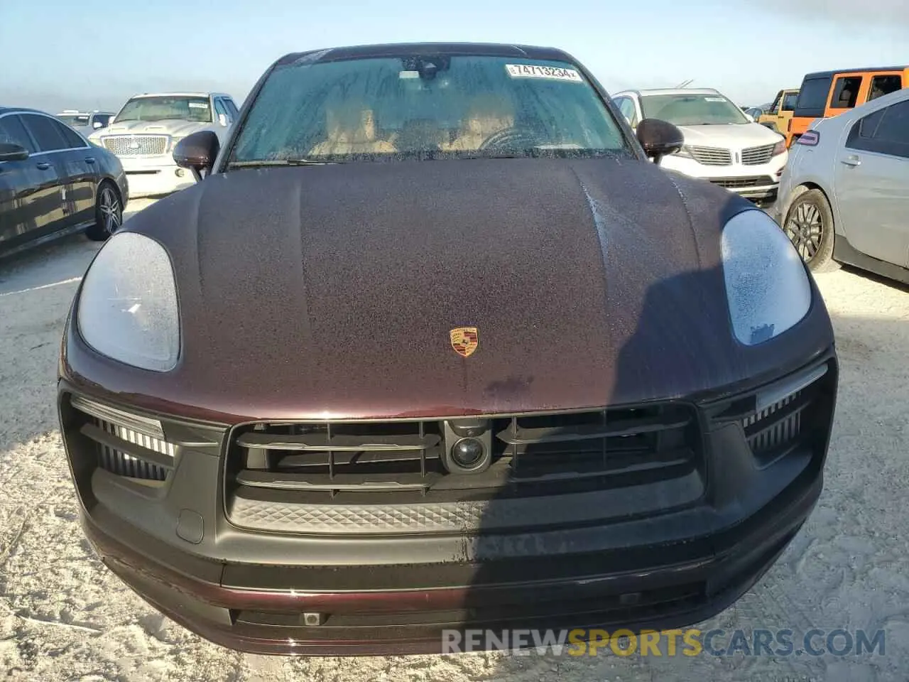 5 Photograph of a damaged car WP1AF2A58RLB55513 PORSCHE MACAN 2024