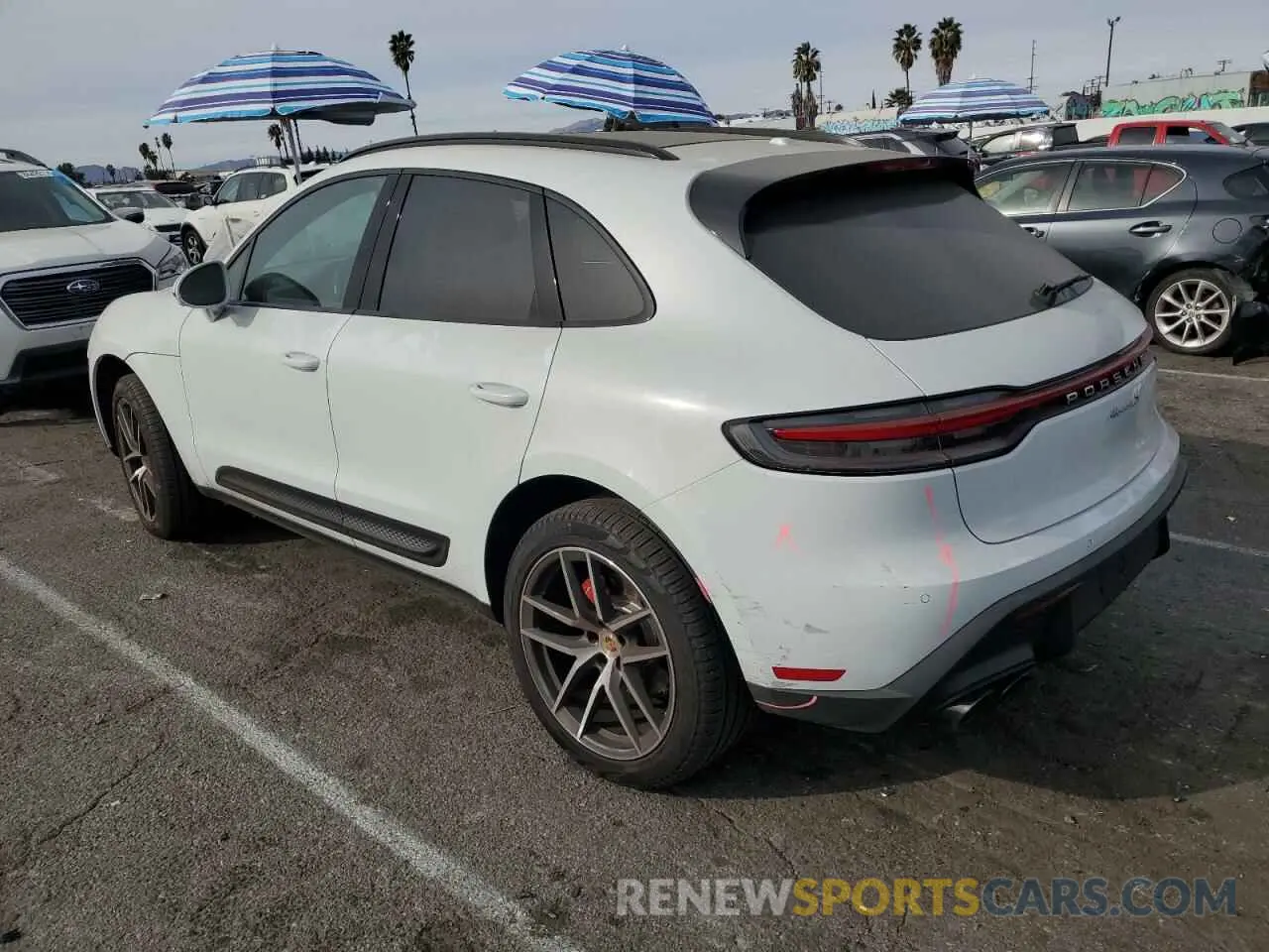 2 Photograph of a damaged car WP1AG2A50RLB35141 PORSCHE MACAN 2024