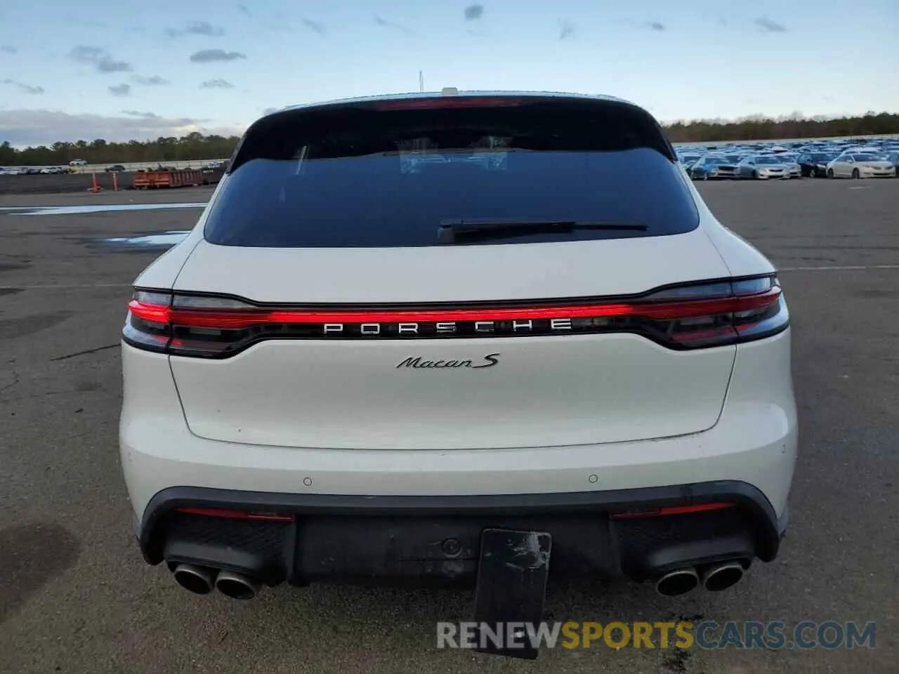 6 Photograph of a damaged car WP1AG2A50RLB36421 PORSCHE MACAN 2024