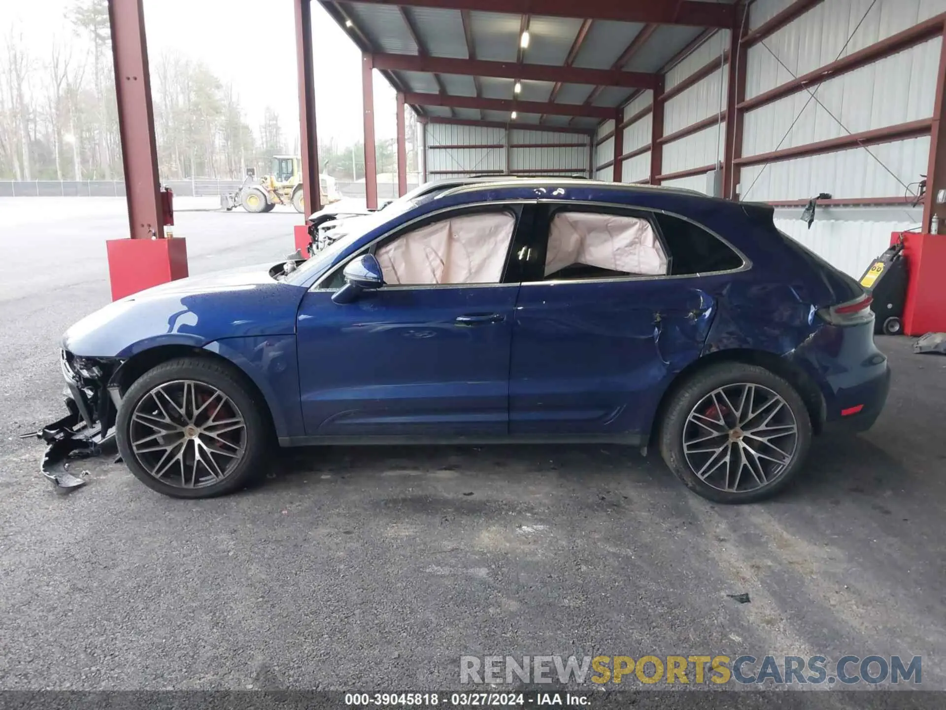 14 Photograph of a damaged car WP1AG2A51RLB35035 PORSCHE MACAN 2024