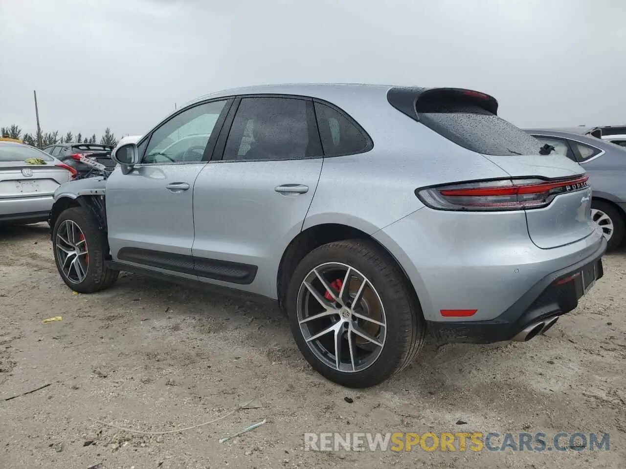 2 Photograph of a damaged car WP1AG2A52RLB38400 PORSCHE MACAN 2024