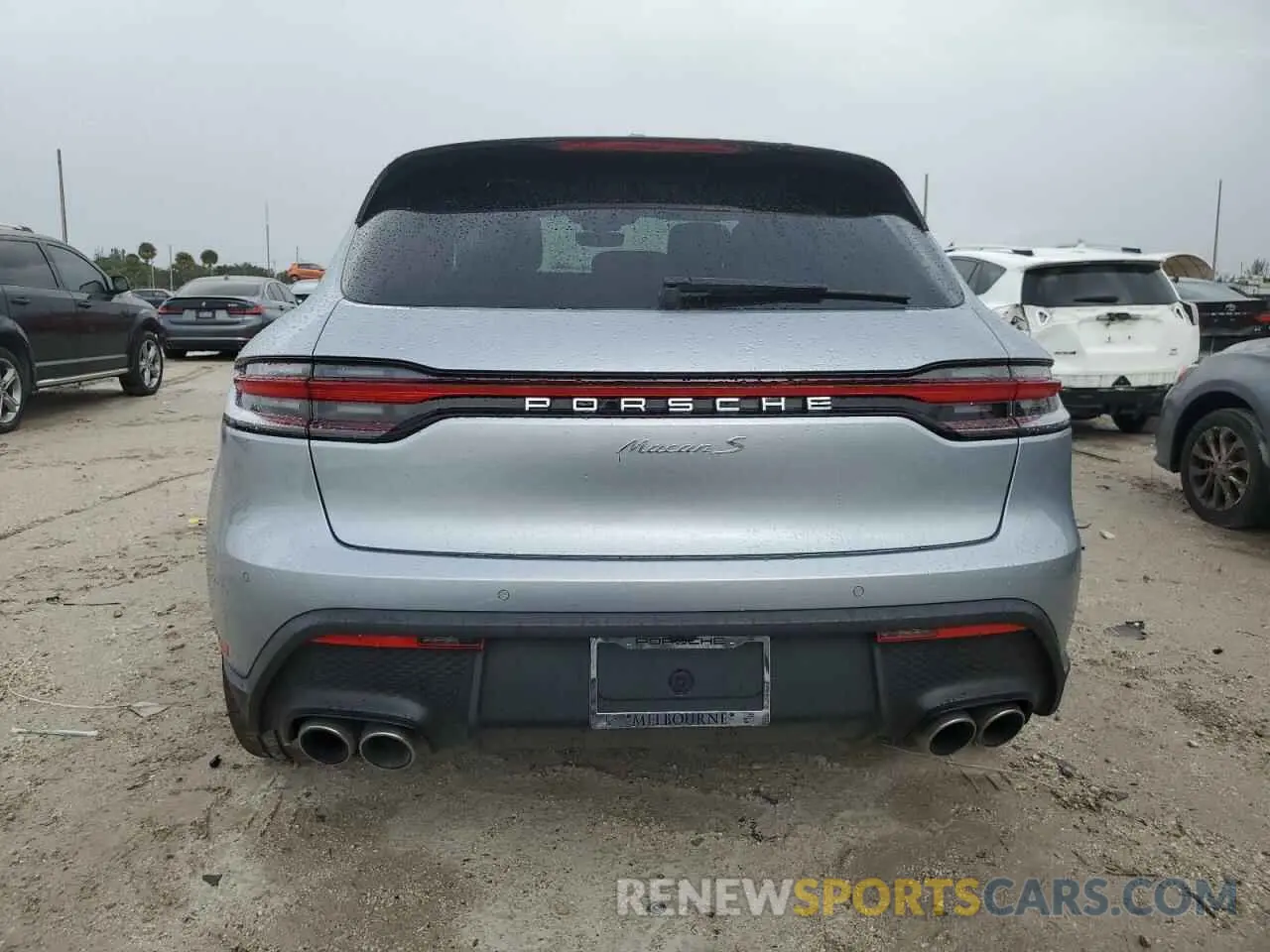 6 Photograph of a damaged car WP1AG2A52RLB38400 PORSCHE MACAN 2024