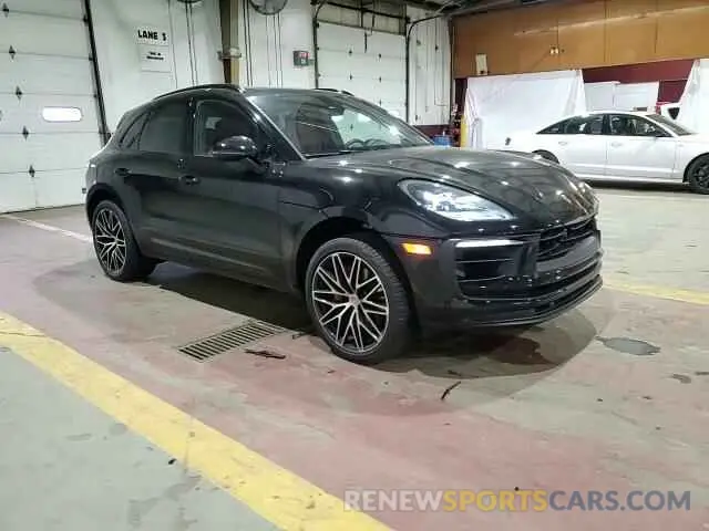 14 Photograph of a damaged car WP1AG2A52RLB39370 PORSCHE MACAN 2024