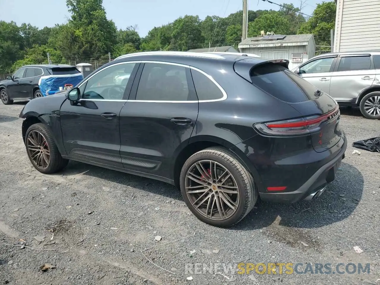 2 Photograph of a damaged car WP1AG2A54RLB41024 PORSCHE MACAN 2024