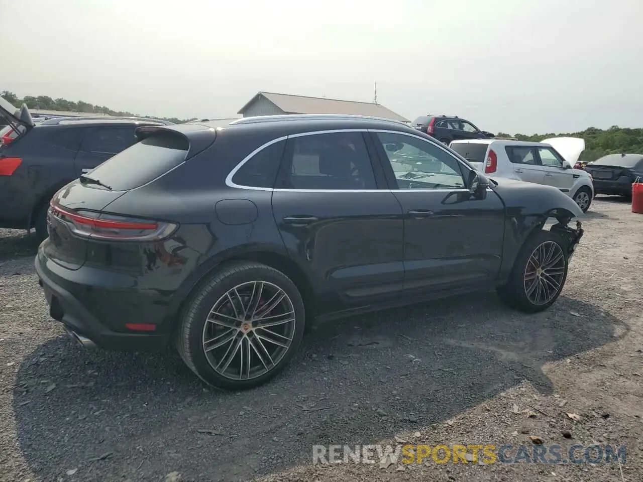 3 Photograph of a damaged car WP1AG2A54RLB41024 PORSCHE MACAN 2024