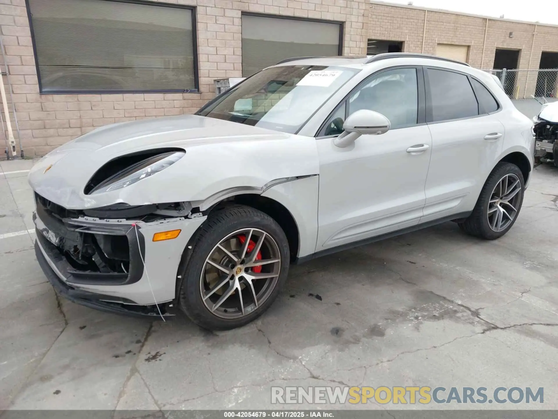 2 Photograph of a damaged car WP1AG2A59RLB41231 PORSCHE MACAN 2024