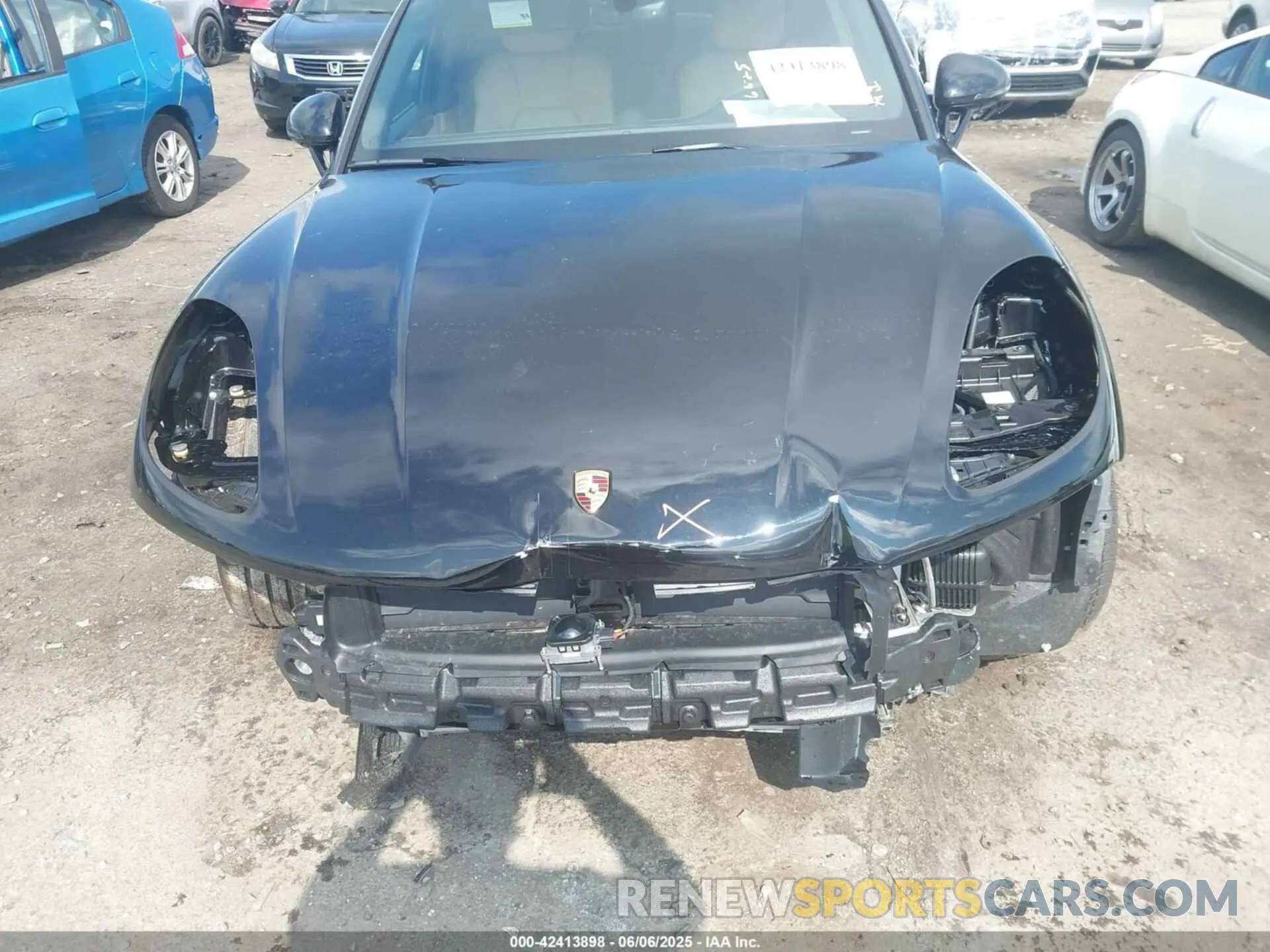 13 Photograph of a damaged car WP1AA2A52SLB05856 PORSCHE MACAN 2025