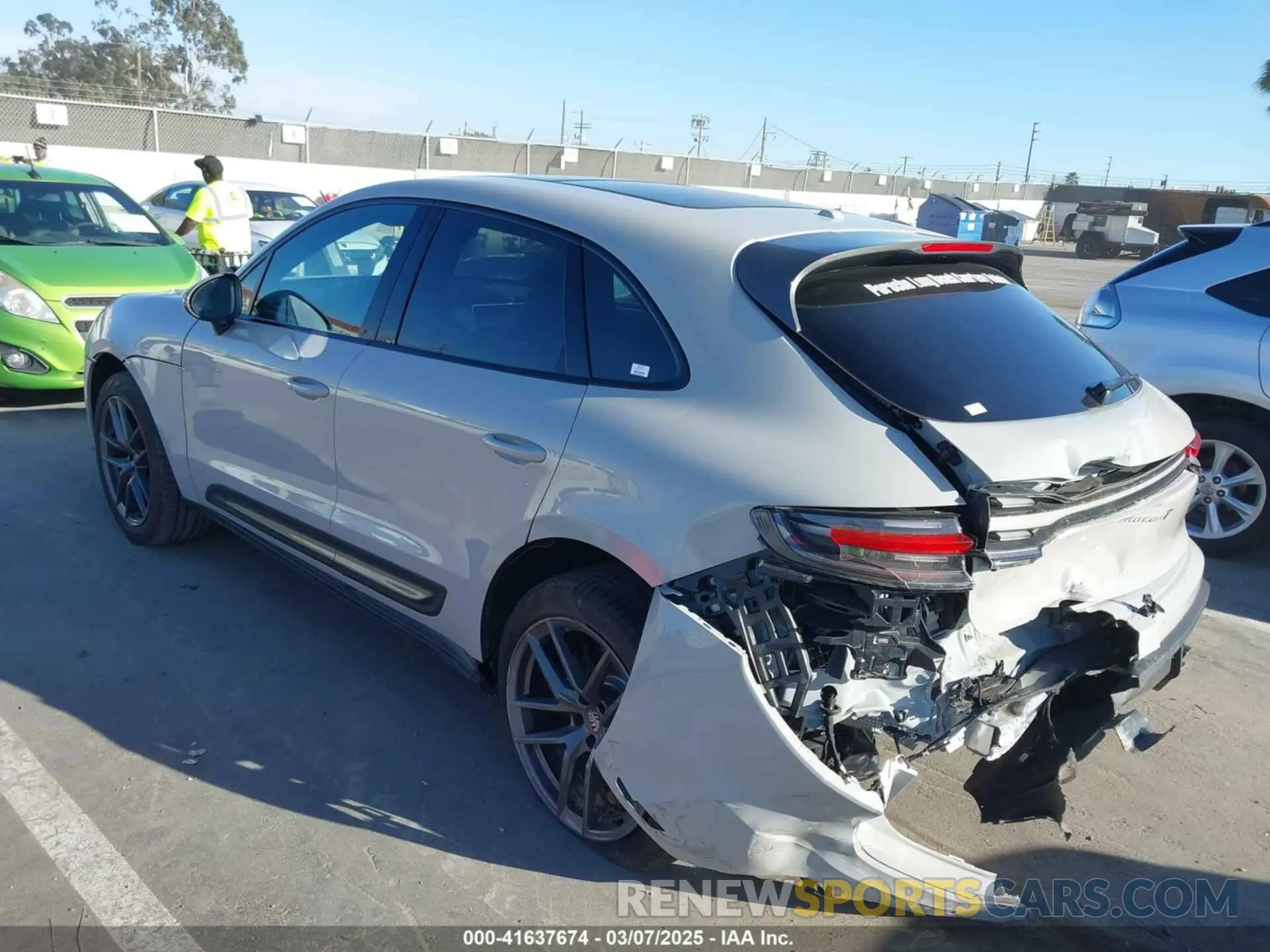 3 Photograph of a damaged car WP1AA2A57SLB01477 PORSCHE MACAN 2025