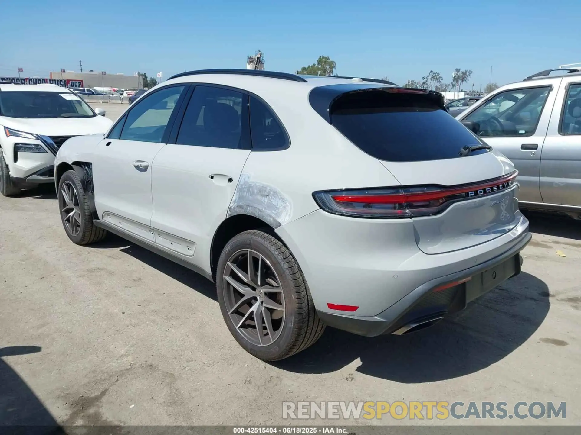 3 Photograph of a damaged car WP1AA2A59SLB02730 PORSCHE MACAN 2025