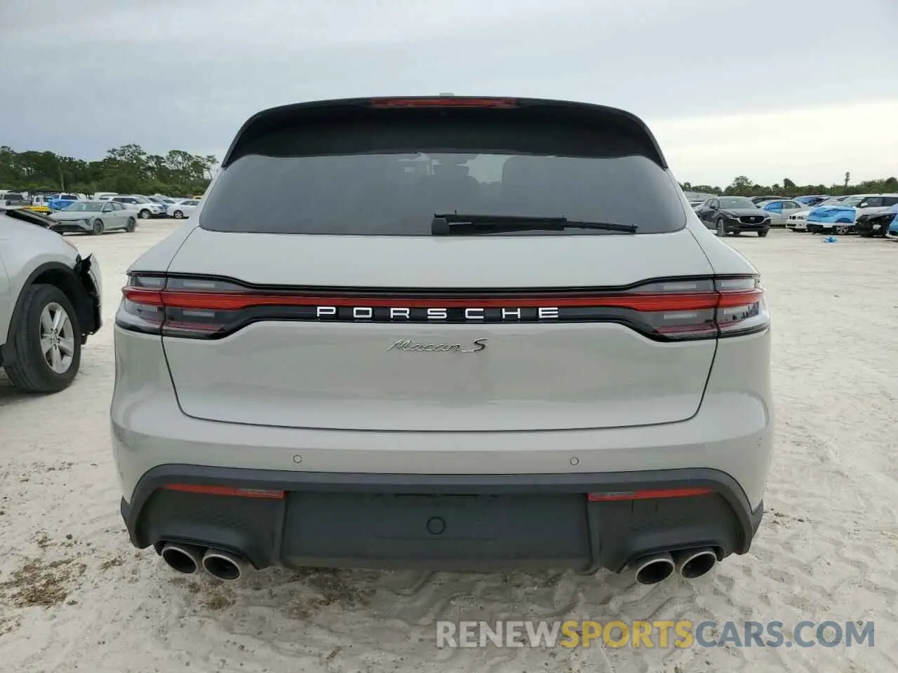 6 Photograph of a damaged car WP1AG2A54SLB40784 PORSCHE MACAN 2025