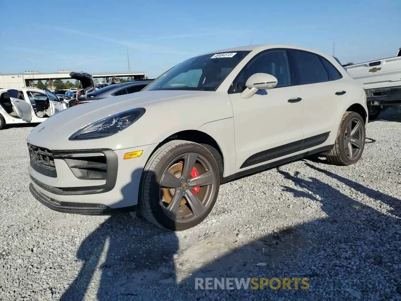 1 Photograph of a damaged car WP1AG2A5XSLB41700 PORSCHE MACAN 2025
