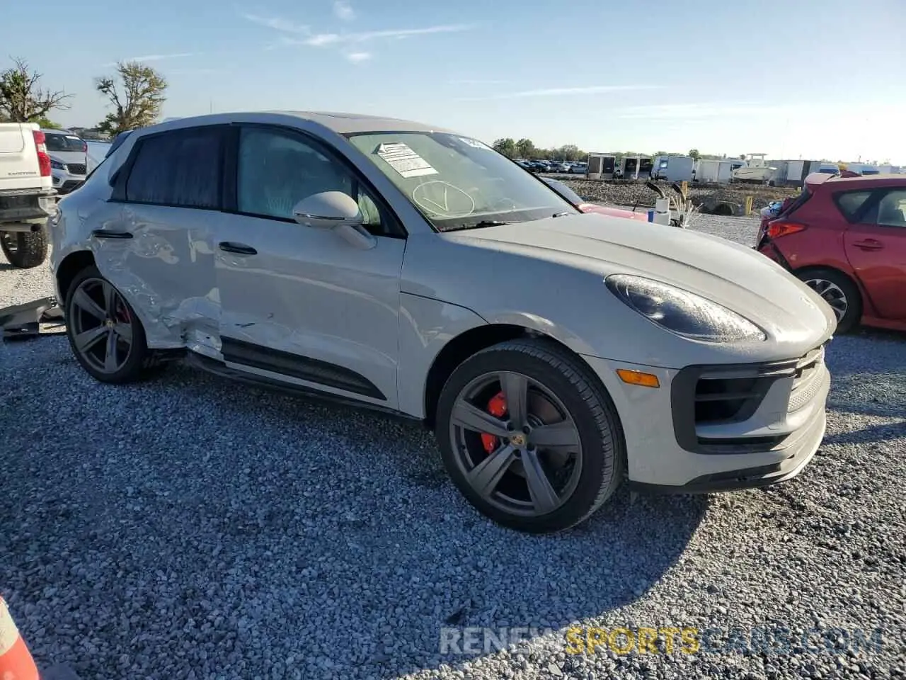 4 Photograph of a damaged car WP1AG2A5XSLB41700 PORSCHE MACAN 2025