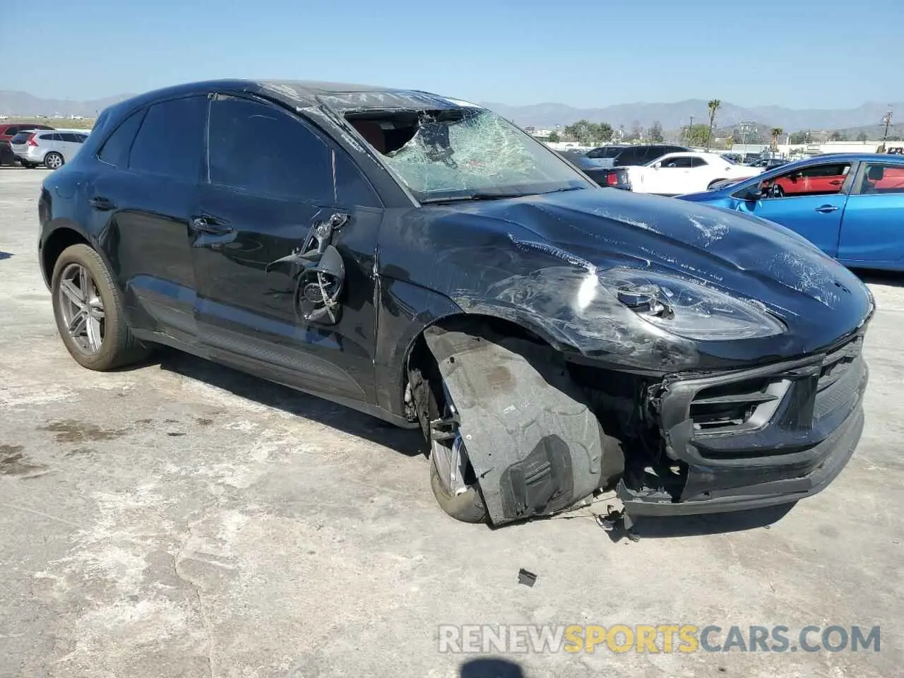 4 Photograph of a damaged car WP1AA2A50PLB01554 PORSCHE MACAN BASE 2023