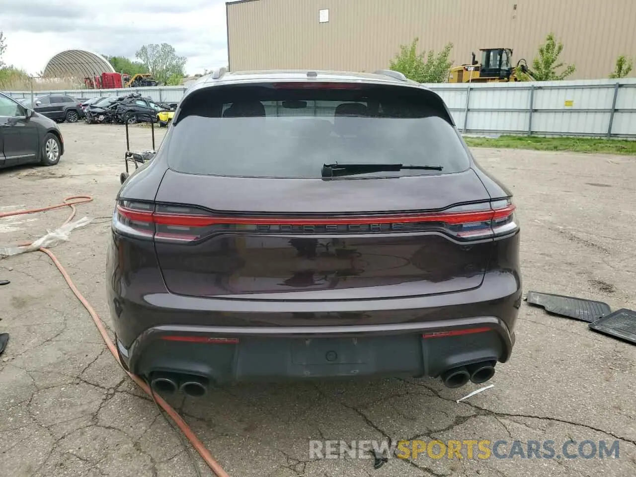 6 Photograph of a damaged car WP1AA2A52PLB05640 PORSCHE MACAN BASE 2023
