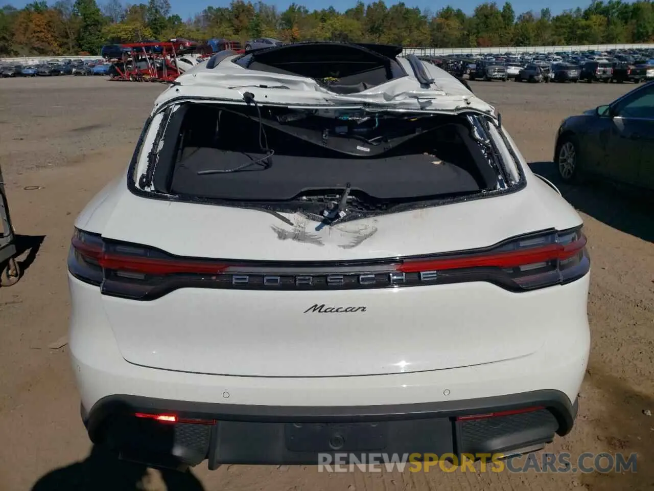 6 Photograph of a damaged car WP1AA2A53PLB00737 PORSCHE MACAN BASE 2023