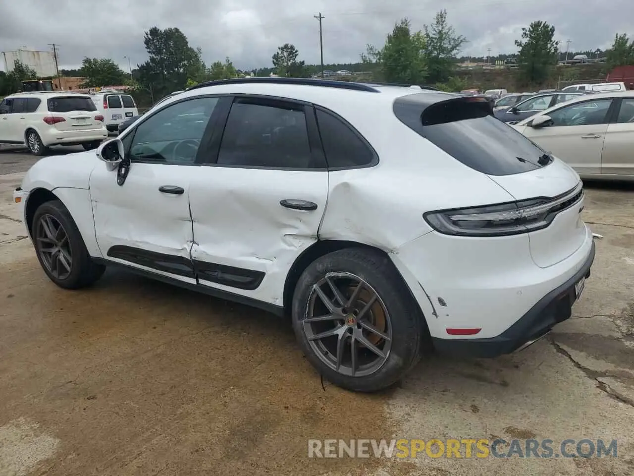 2 Photograph of a damaged car WP1AA2A53PLB20826 PORSCHE MACAN BASE 2023