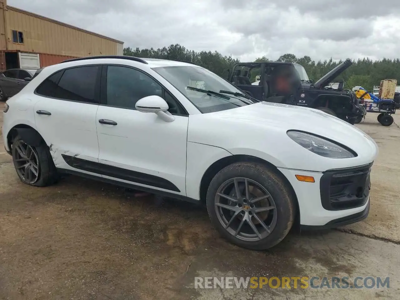 4 Photograph of a damaged car WP1AA2A53PLB20826 PORSCHE MACAN BASE 2023