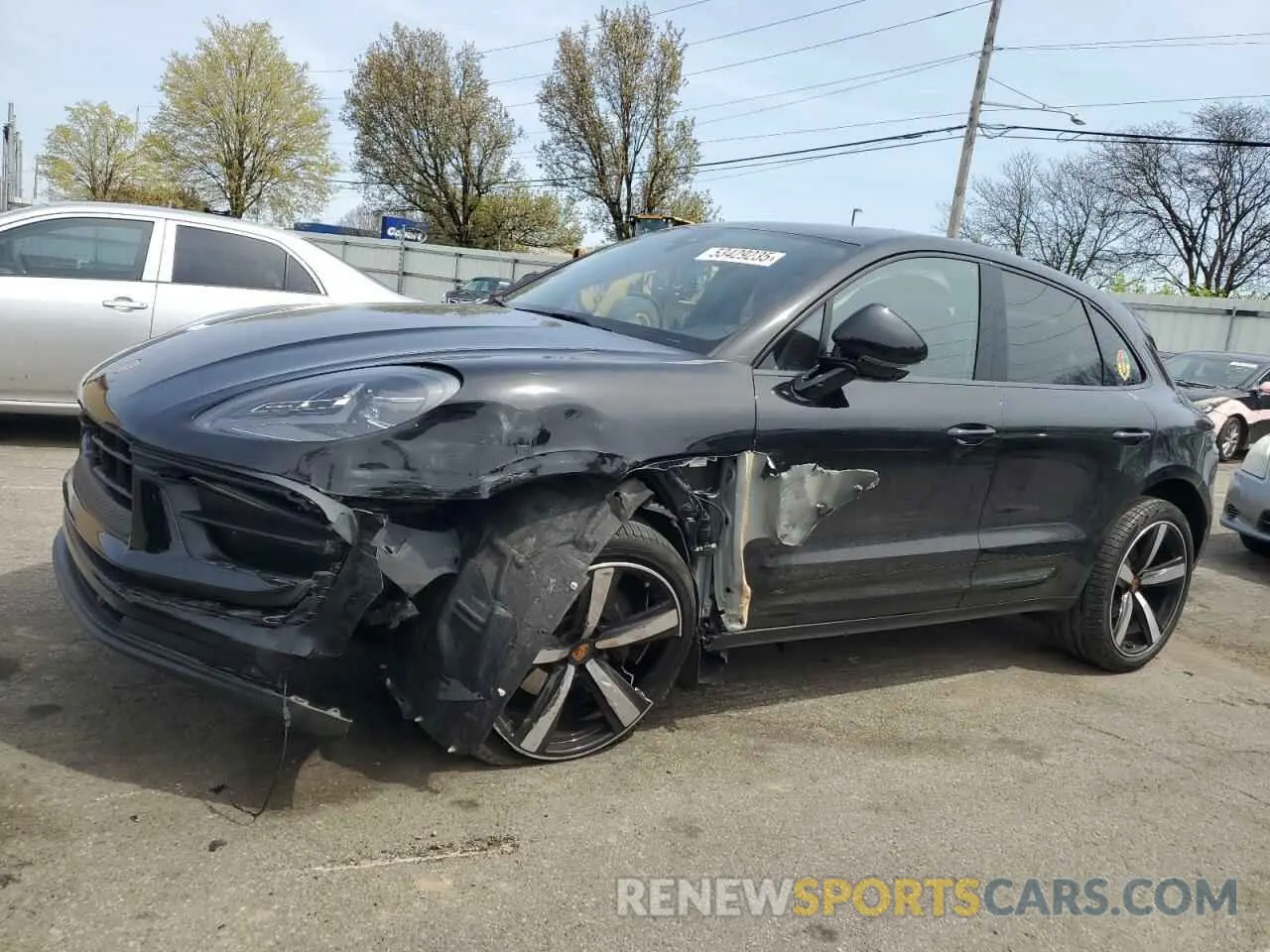 1 Photograph of a damaged car WP1AA2A54PLB03470 PORSCHE MACAN BASE 2023