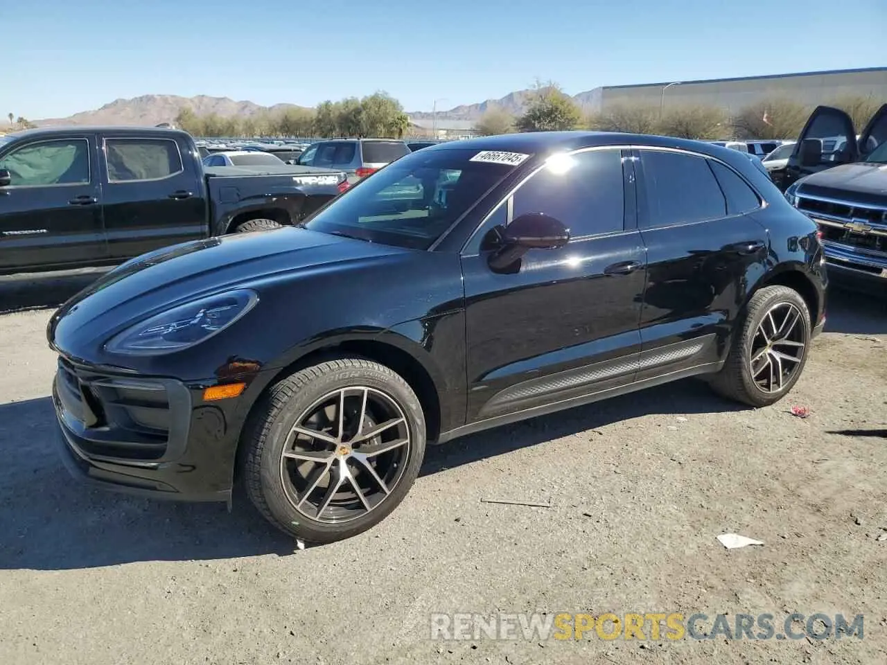 1 Photograph of a damaged car WP1AA2A54PLB15442 PORSCHE MACAN BASE 2023