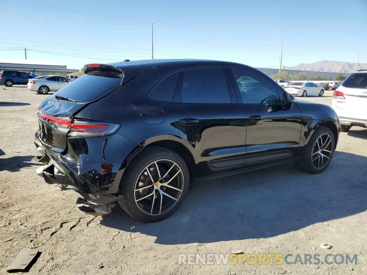 3 Photograph of a damaged car WP1AA2A54PLB15442 PORSCHE MACAN BASE 2023