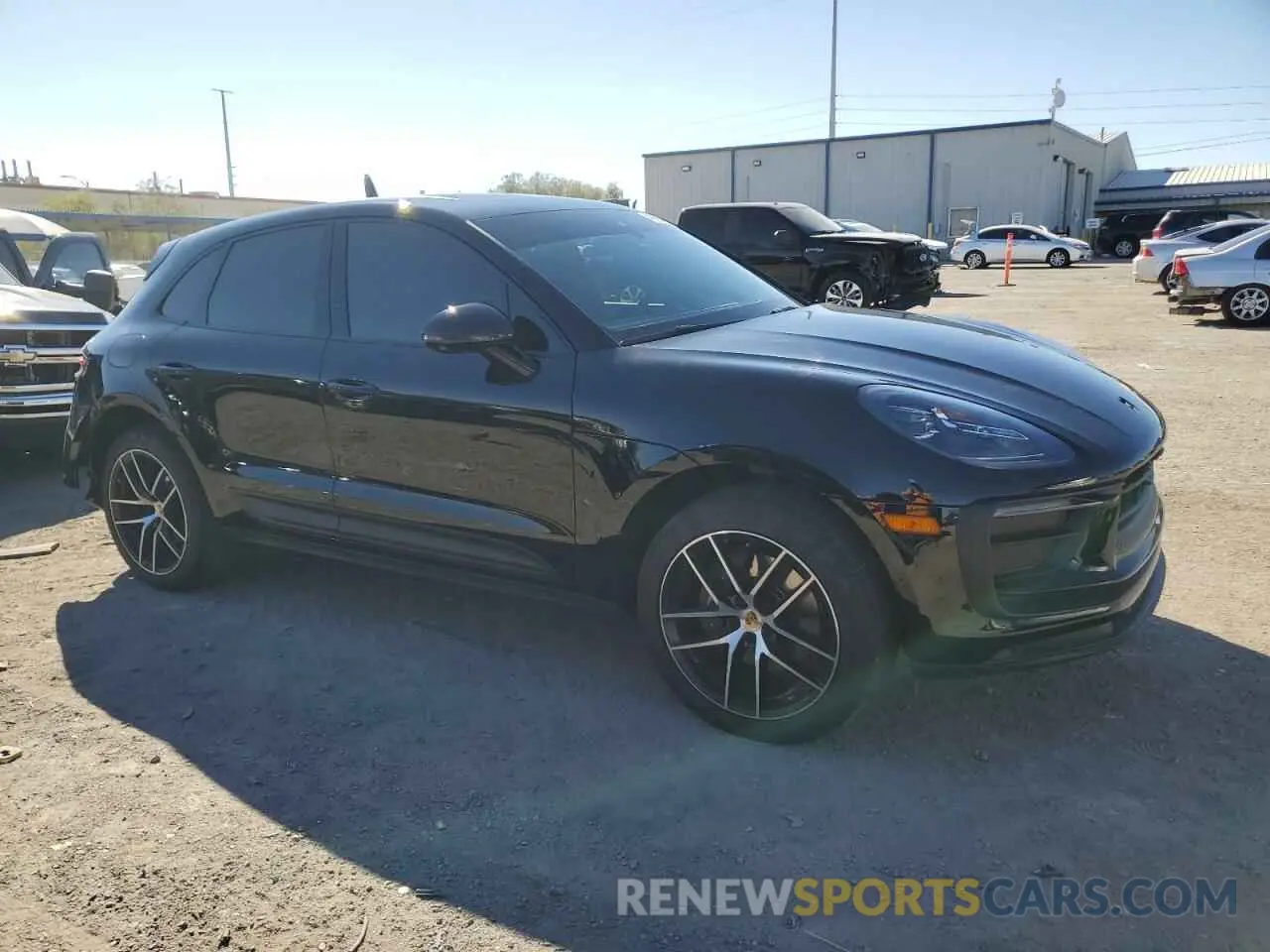 4 Photograph of a damaged car WP1AA2A54PLB15442 PORSCHE MACAN BASE 2023