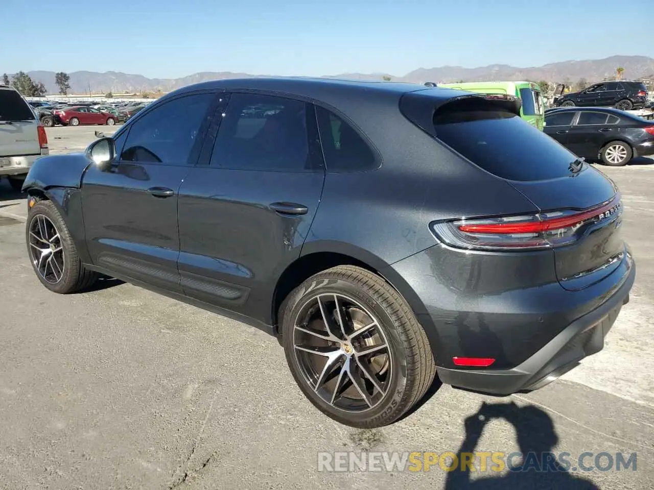 2 Photograph of a damaged car WP1AA2A54PLB21273 PORSCHE MACAN BASE 2023