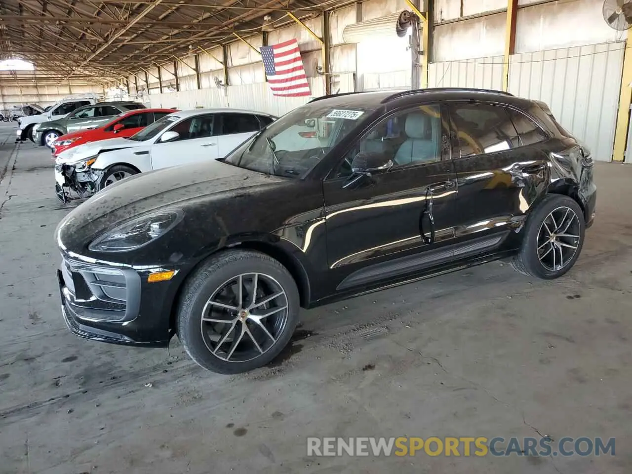 1 Photograph of a damaged car WP1AA2A55PLB04899 PORSCHE MACAN BASE 2023