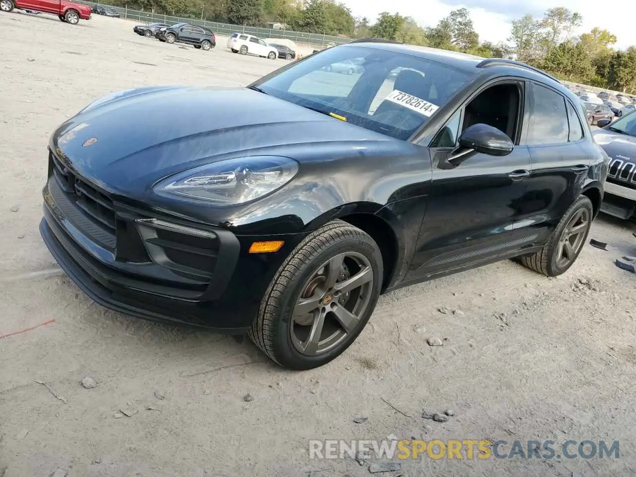 1 Photograph of a damaged car WP1AA2A55PLB11268 PORSCHE MACAN BASE 2023