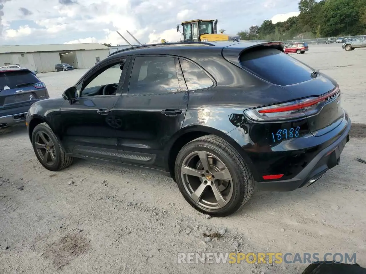 2 Photograph of a damaged car WP1AA2A55PLB11268 PORSCHE MACAN BASE 2023