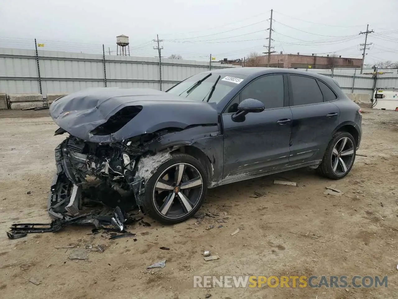 1 Photograph of a damaged car WP1AA2A56PLB05074 PORSCHE MACAN BASE 2023