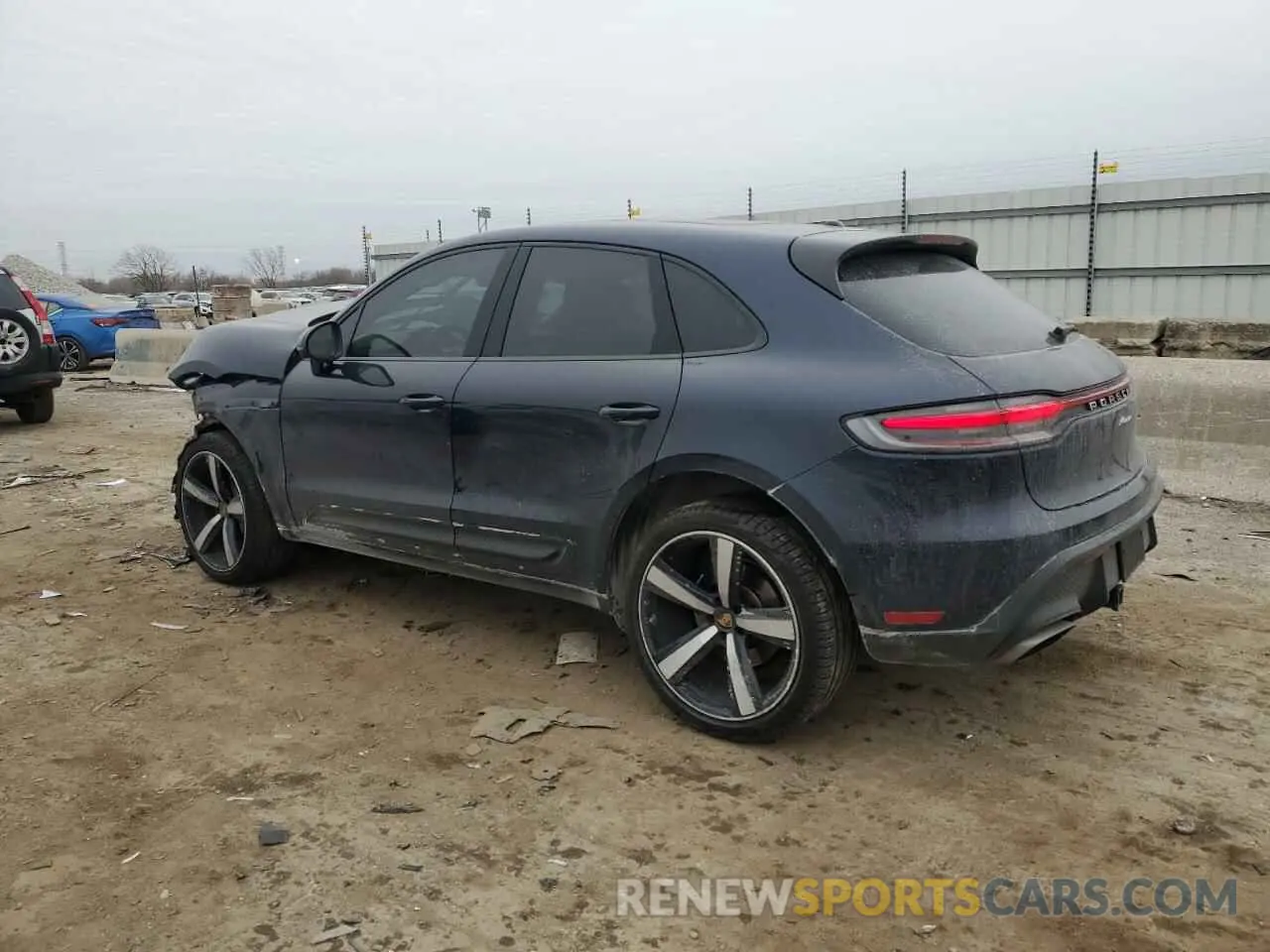 2 Photograph of a damaged car WP1AA2A56PLB05074 PORSCHE MACAN BASE 2023
