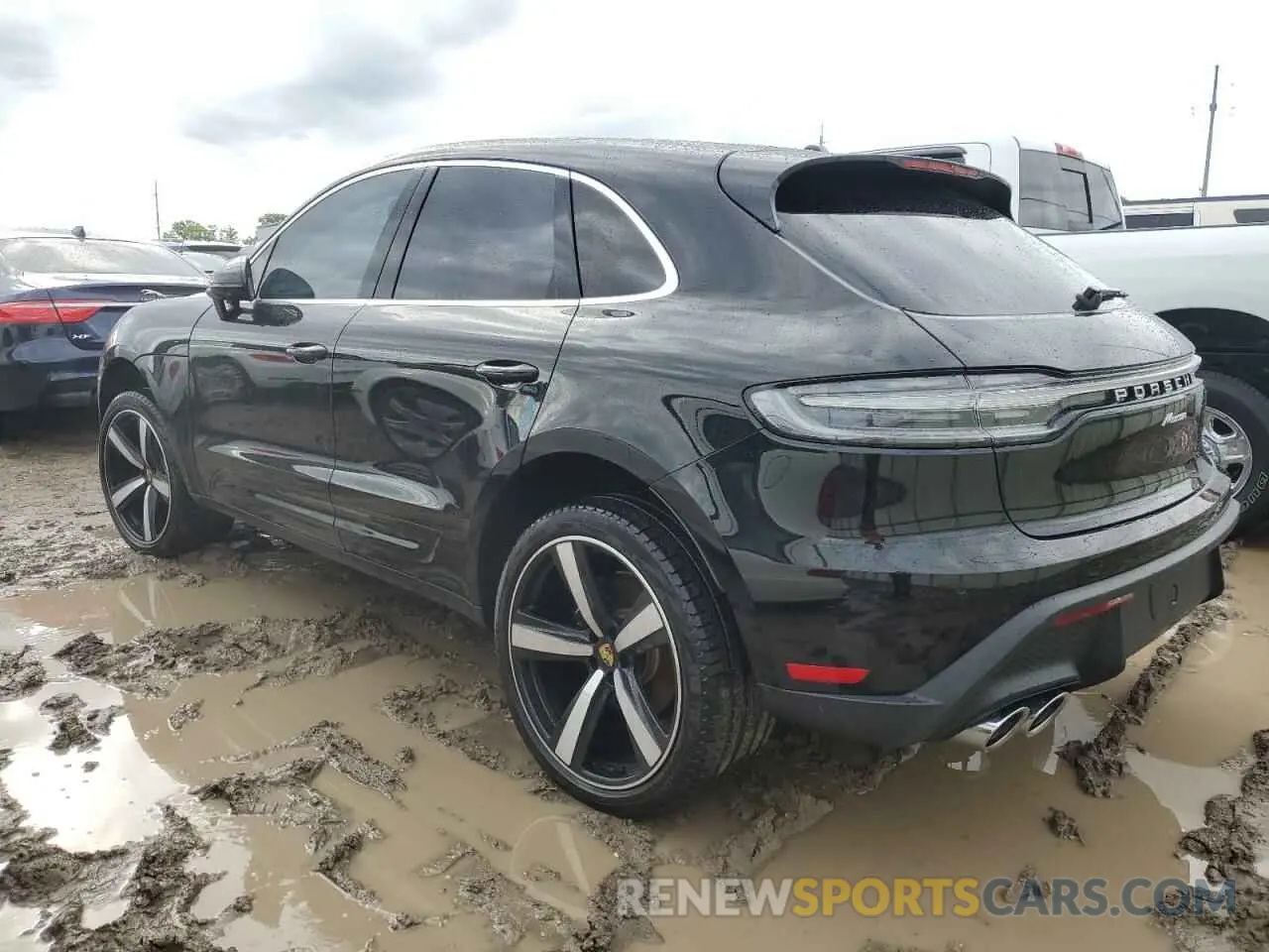 2 Photograph of a damaged car WP1AA2A56PLB13501 PORSCHE MACAN BASE 2023