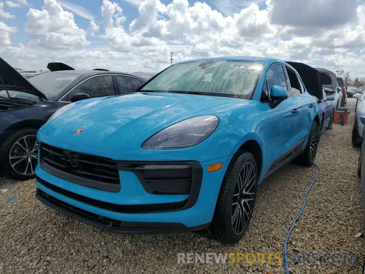2 Photograph of a damaged car WP1AA2A57PLB00112 PORSCHE MACAN BASE 2023