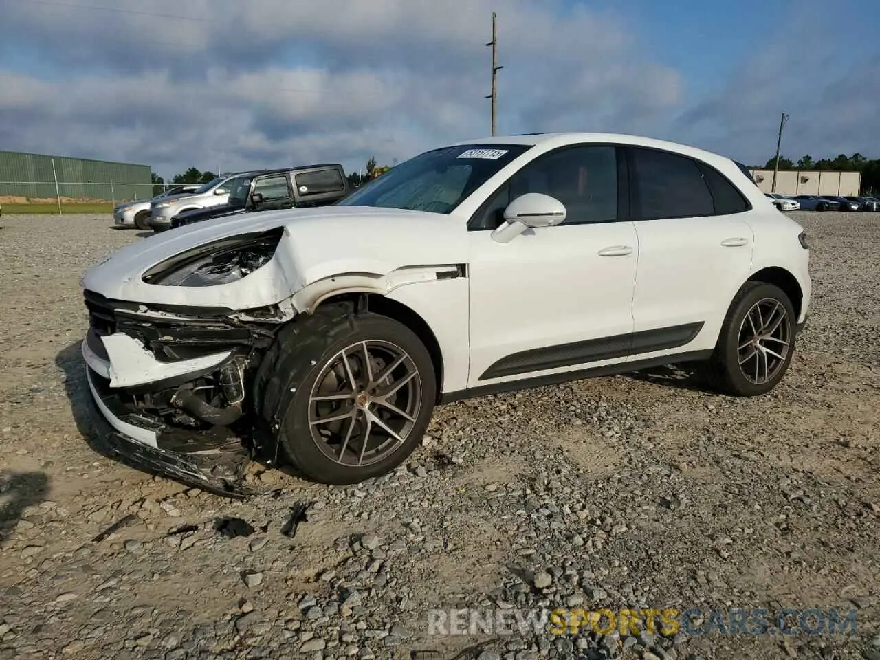 1 Photograph of a damaged car WP1AA2A57PLB07657 PORSCHE MACAN BASE 2023