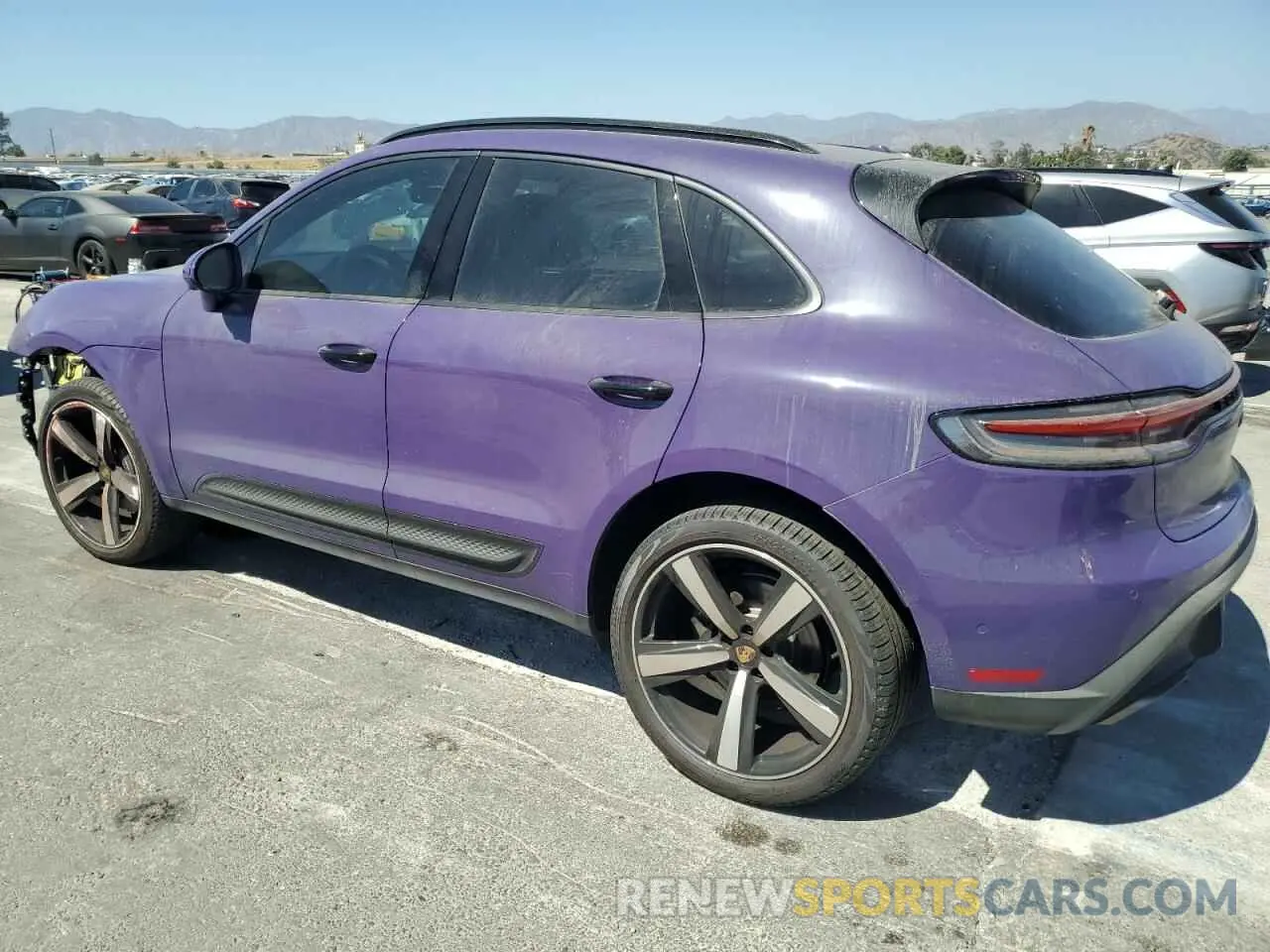2 Photograph of a damaged car WP1AA2A58PLB08235 PORSCHE MACAN BASE 2023