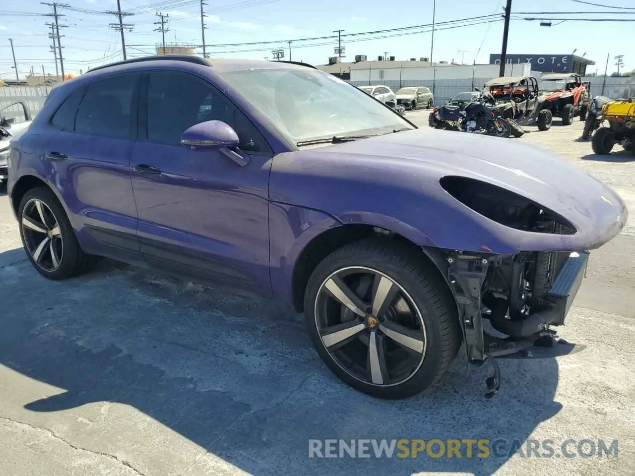 4 Photograph of a damaged car WP1AA2A58PLB08235 PORSCHE MACAN BASE 2023