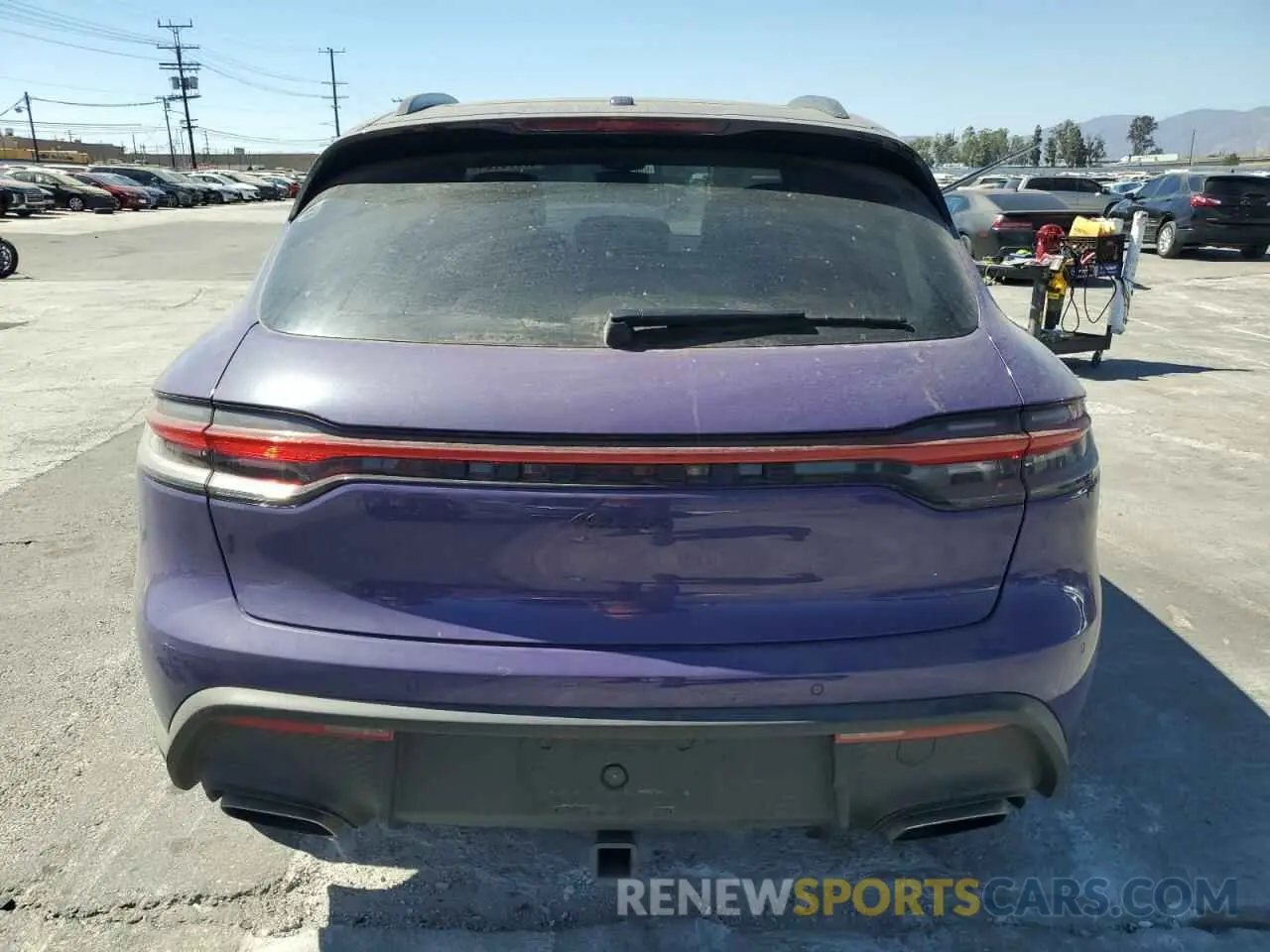 6 Photograph of a damaged car WP1AA2A58PLB08235 PORSCHE MACAN BASE 2023