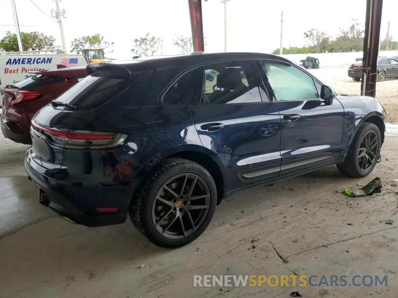 3 Photograph of a damaged car WP1AA2A59PLB02380 PORSCHE MACAN BASE 2023