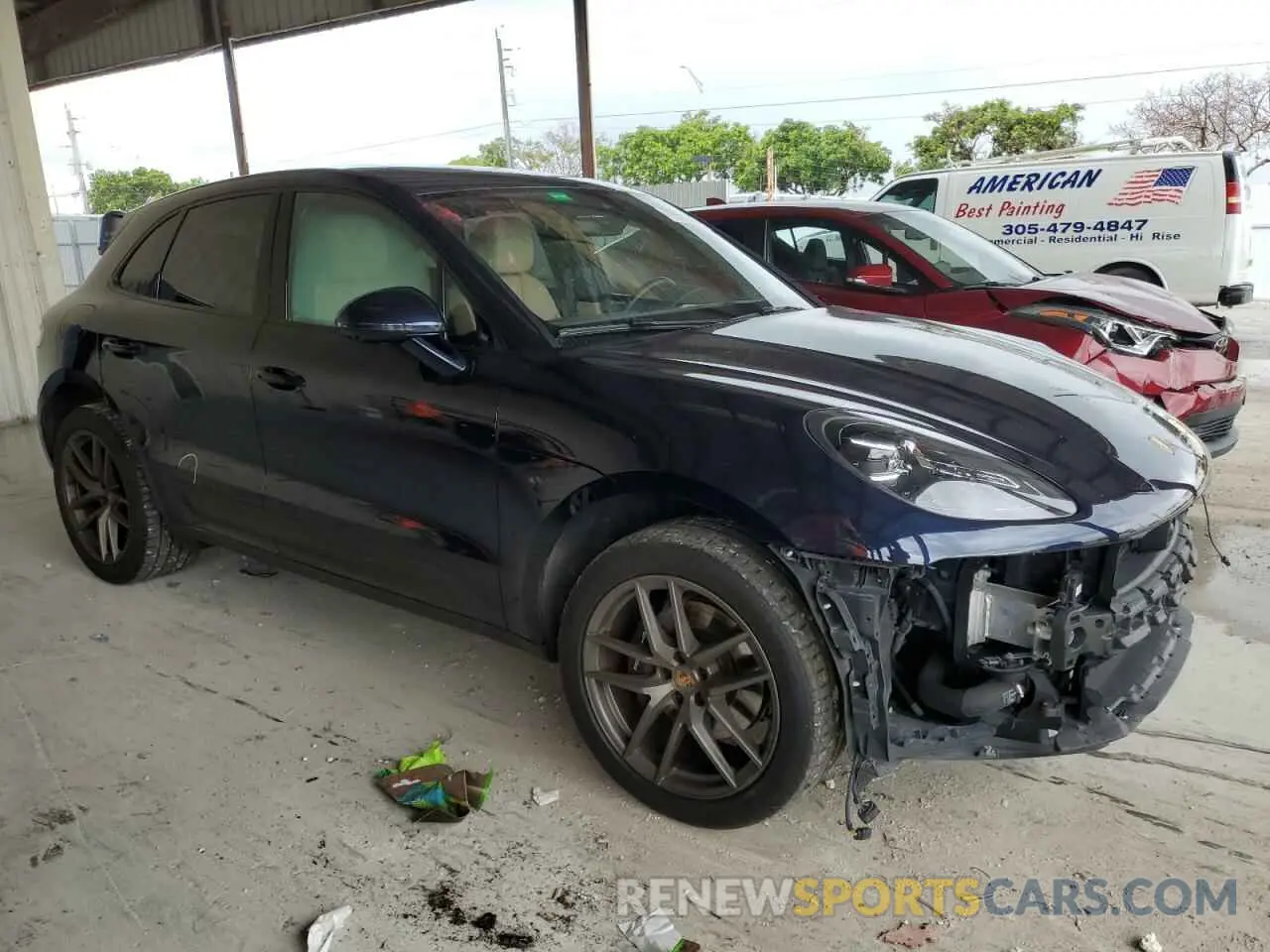 4 Photograph of a damaged car WP1AA2A59PLB02380 PORSCHE MACAN BASE 2023