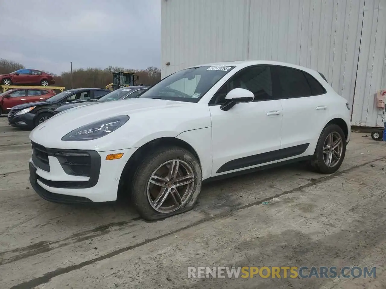 1 Photograph of a damaged car WP1AA2A59PLB11919 PORSCHE MACAN BASE 2023