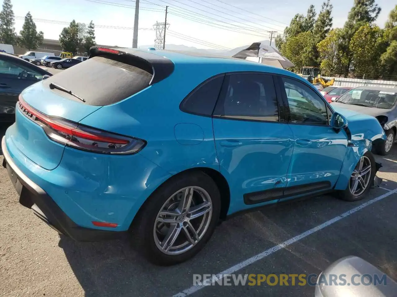 3 Photograph of a damaged car WP1AA2A5XPLB00346 PORSCHE MACAN BASE 2023