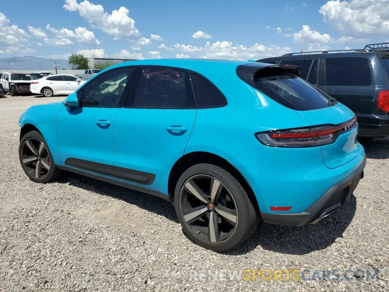 2 Photograph of a damaged car WP1AA2A5XPLB09144 PORSCHE MACAN BASE 2023