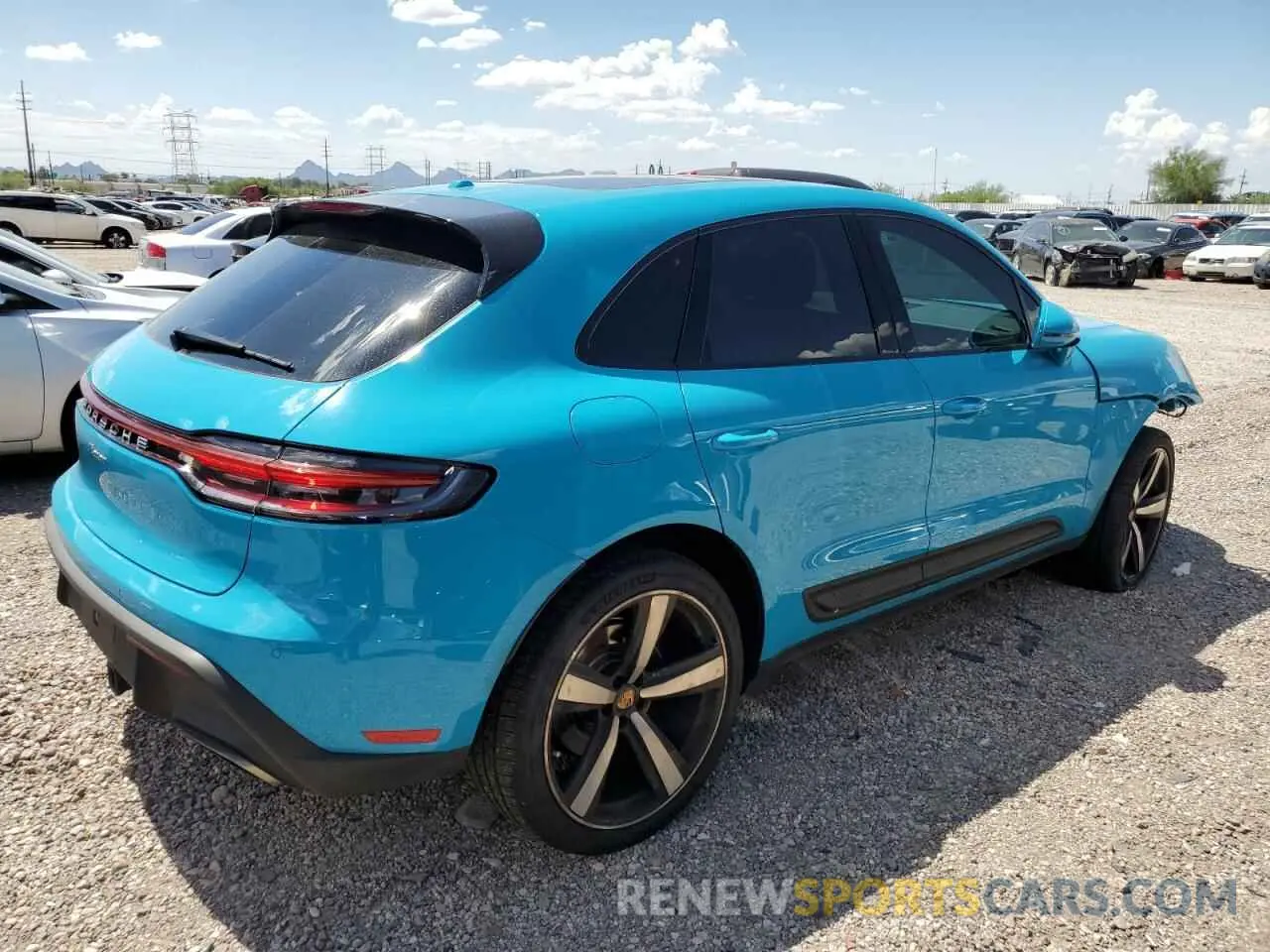 3 Photograph of a damaged car WP1AA2A5XPLB09144 PORSCHE MACAN BASE 2023
