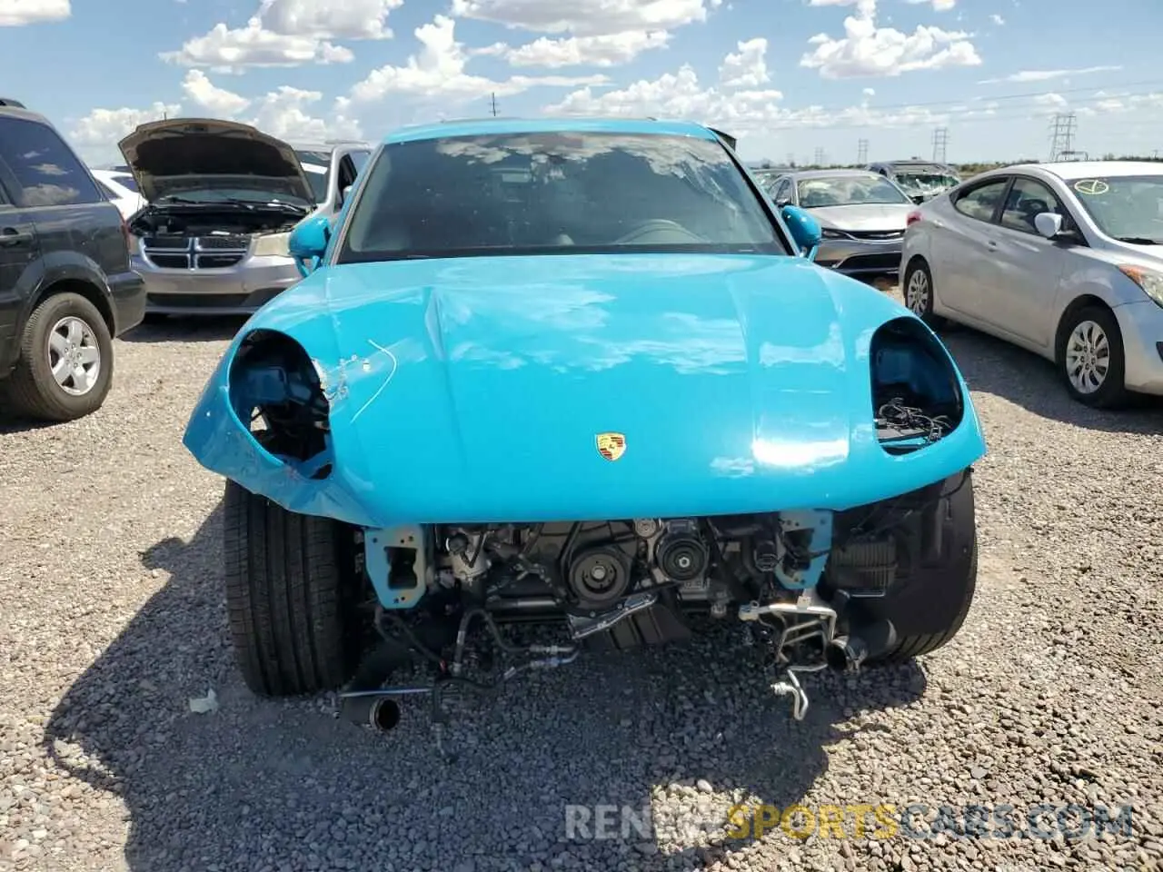 5 Photograph of a damaged car WP1AA2A5XPLB09144 PORSCHE MACAN BASE 2023