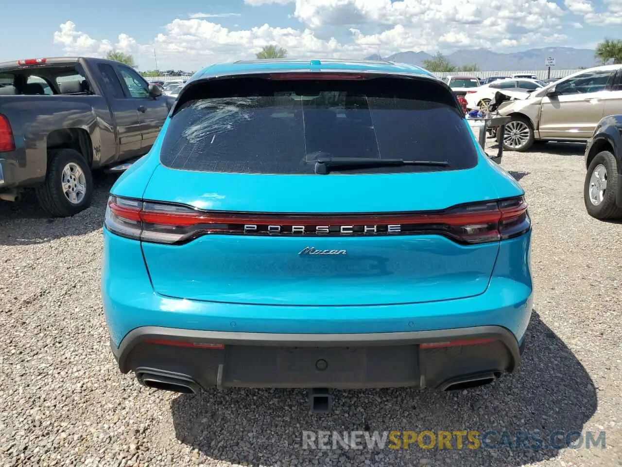 6 Photograph of a damaged car WP1AA2A5XPLB09144 PORSCHE MACAN BASE 2023