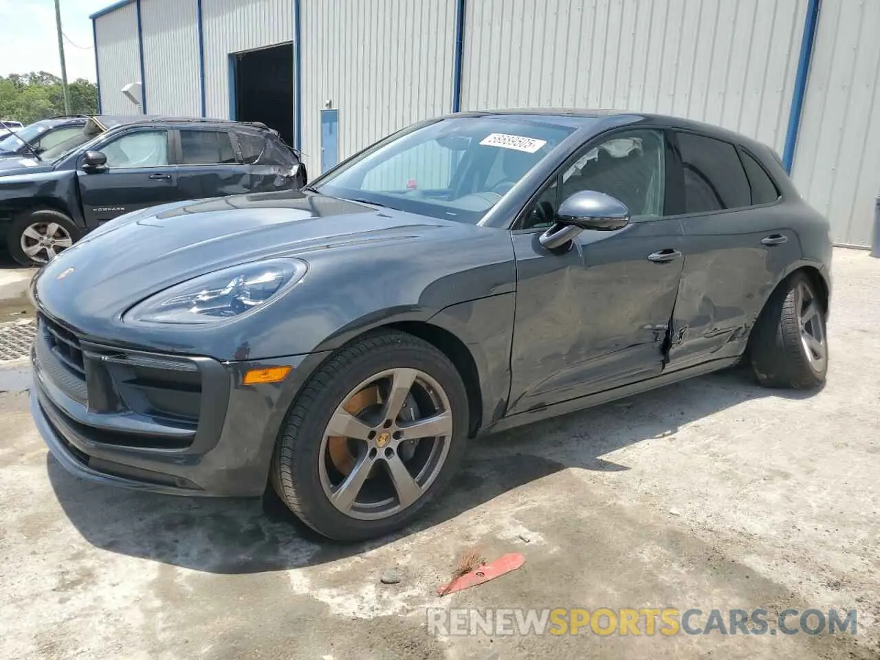 1 Photograph of a damaged car WP1AA2A50RLB02092 PORSCHE MACAN BASE 2024